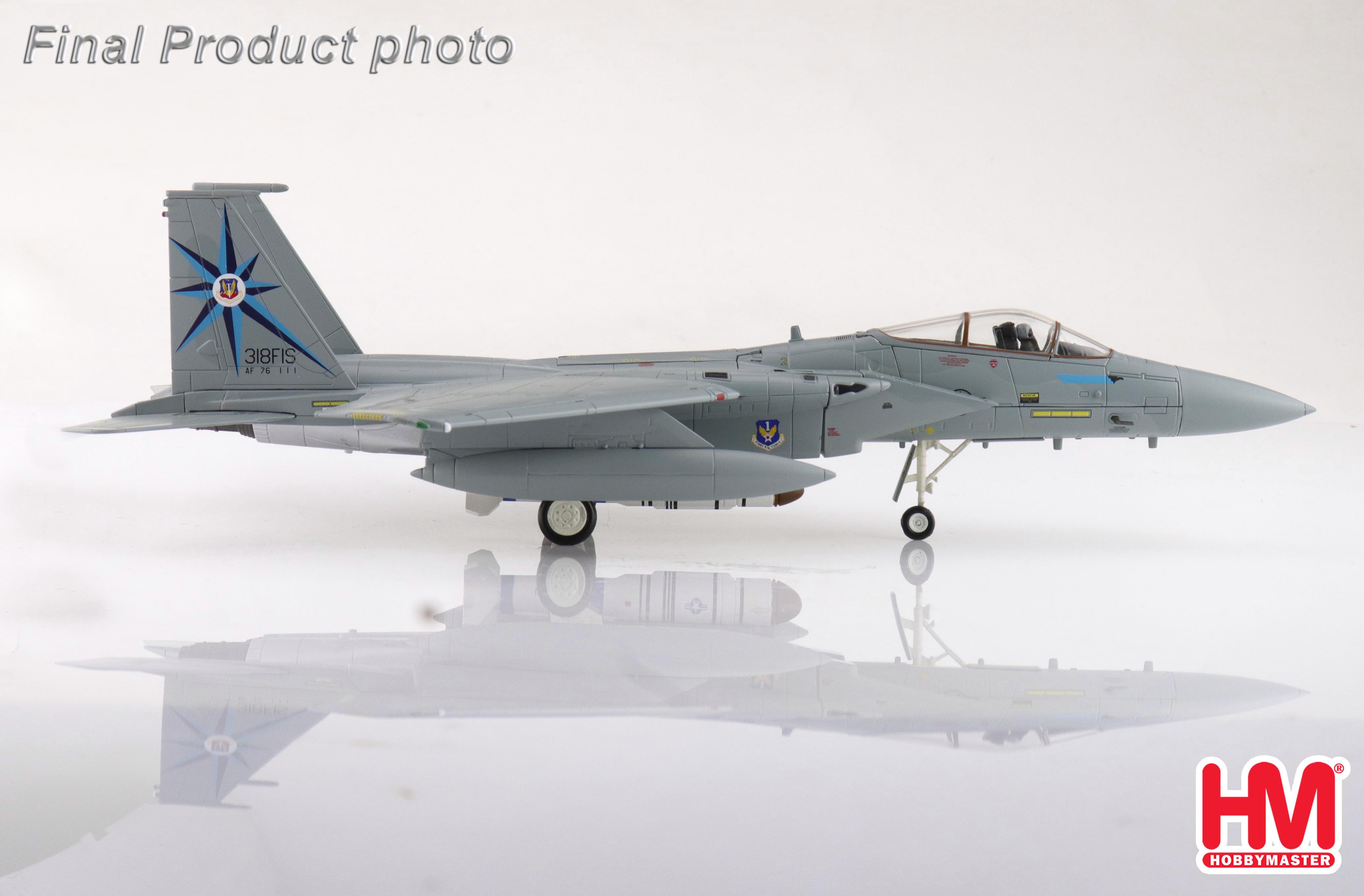 F-15A Eagle 76-0111, 318th FIS, USAF (with ASM-135 missile)